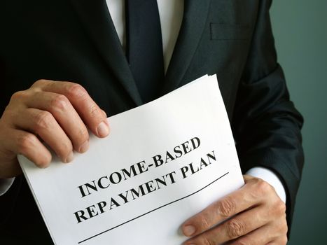 Income-based repayment plan ibr in the hands.
