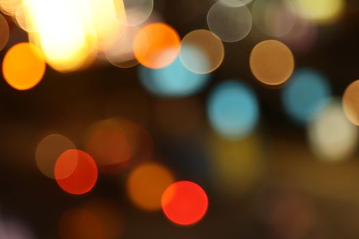 Abstract Blur lights background