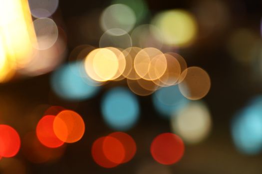 Abstract Blur lights background