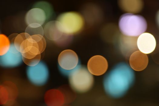 Abstract Blur lights background