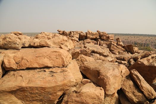 Rock Hill Texture at rural area