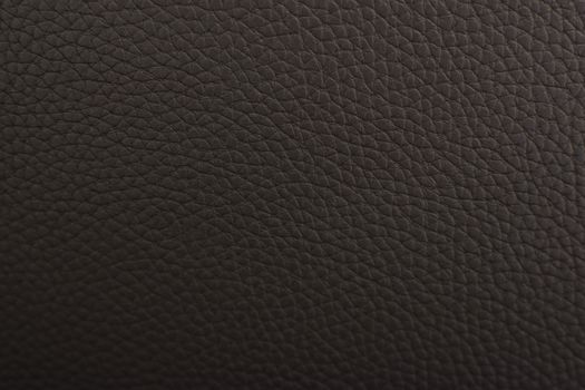 Brown leather texture background in close-up