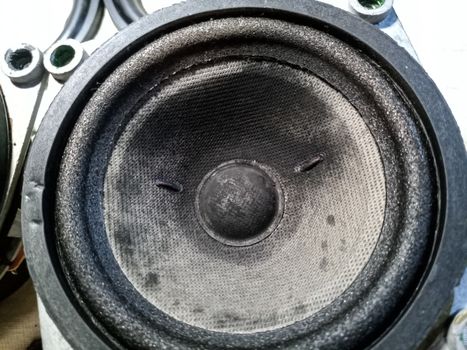 Medium-frequency speakers 20gds-3. Soviet vintage acoustics, elements of a music column.