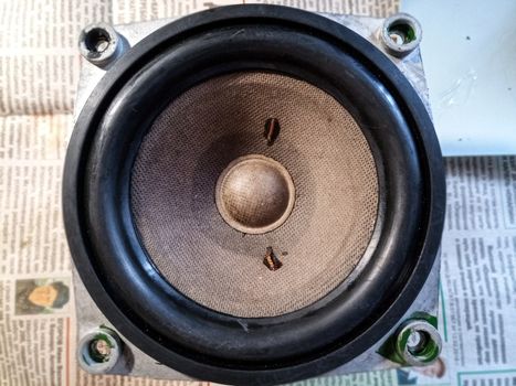 Medium-frequency speakers 20gds-3. Soviet vintage acoustics, elements of a music column.