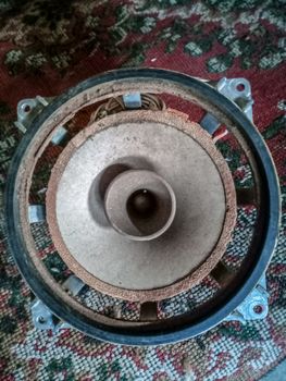 Old broken Soviet-made speaker 10gdsh-1-4. repair of the old speaker.