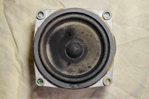 Medium-frequency speakers 20gds-3. Soviet vintage acoustics, elements of a music column.