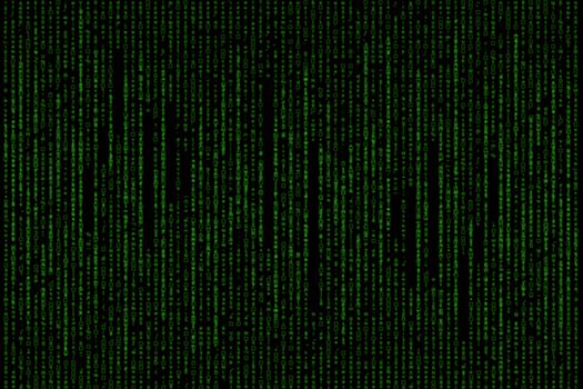 green matrix background computer generated