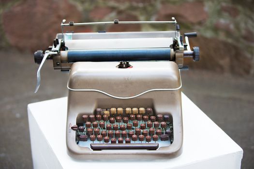 Old typewriter