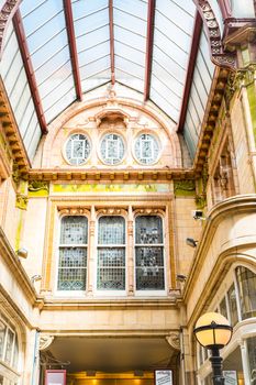 UK Preston June 1 2016 Millar Arcade Preston entrance and inside