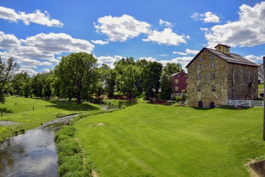 An Old River Mill still Operational