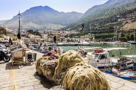 Fishing port and today also of yachts of castellamare of the gulf