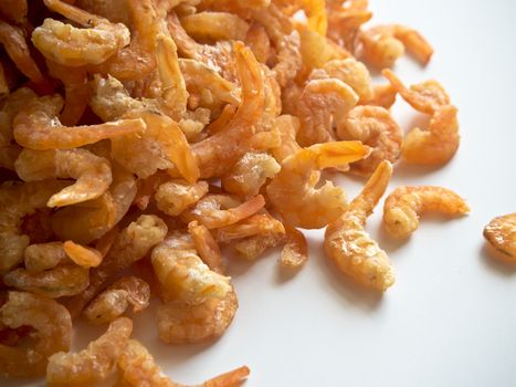 Dried shrimp food preservation