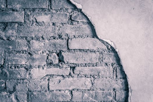 Photograph of a brick wall texture or background