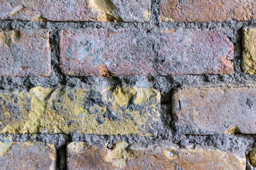 Photograph of a brick wall texture or background