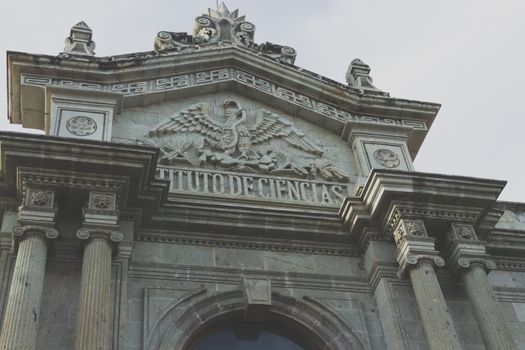 Oaxaca, Oaxaca / Mexico - 21/7/2018: Fachade of Science Institute of Oaxaca Mexico