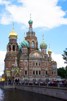 St. Petersburg Church of the Spilled Blood in Russia