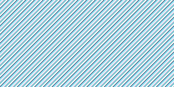 Sky Blue Strong Seamless Inclined Stripes Background. Modern Colors Sidelong Lines Texture. Vintage Style Stripe Backdrop.