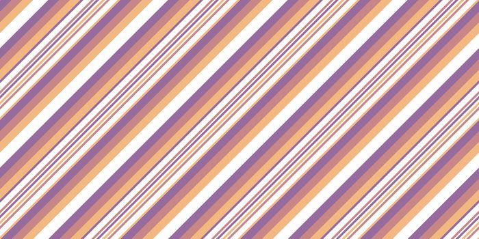 Orchid Indigo Beige Seamless Inclined Stripes Background. Modern Colors Sidelong Lines Texture. Vintage Style Stripe Backdrop.