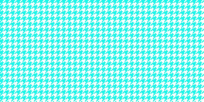 Sky Blue Seamless Houndstooth Pattern Background. Traditional Arab Texture. Fabric Textile Material.