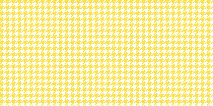 Yellow Seamless Houndstooth Pattern Background. Traditional Arab Texture. Fabric Textile Material.