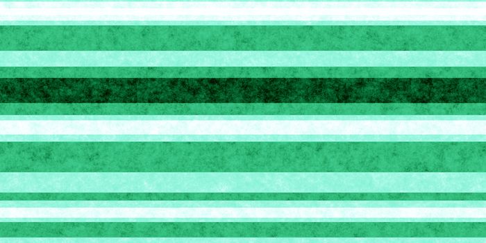 Green Seamless Grunge Stripe Paper Texture. Retro Vintage Scrapbook Lines Background. Horizontal Along Direction.