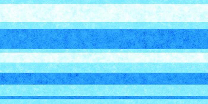 Bright Blue Seamless Grunge Stripe Paper Texture. Retro Vintage Scrapbook Lines Background. Horizontal Along Direction.