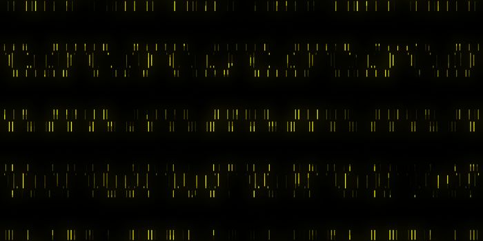 Yellow Dna Data Code Background. Seamless Science Dna Data Code Output Sequence. Human Individuality Code Backdrops.