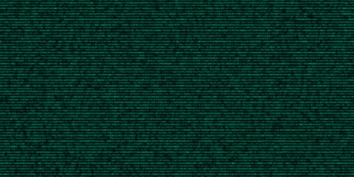 Deep Sea Green Dna Data Code Background. Seamless Science Dna Data Code Output Sequence. Human Individuality Code Backdrops.