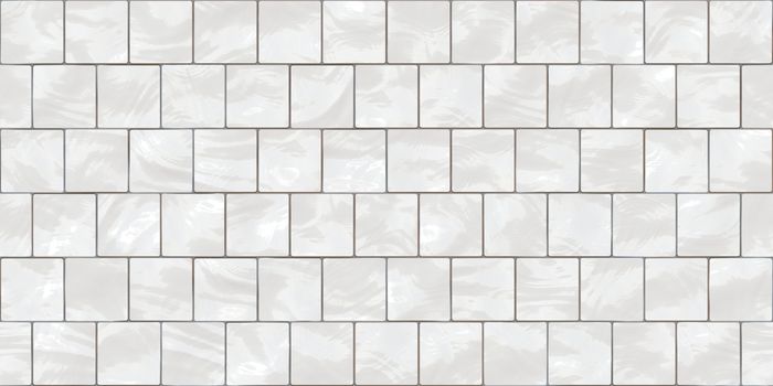 White Modern Tiled Ceramic Mosaic Tiles Material Texture. Good for Interior Design