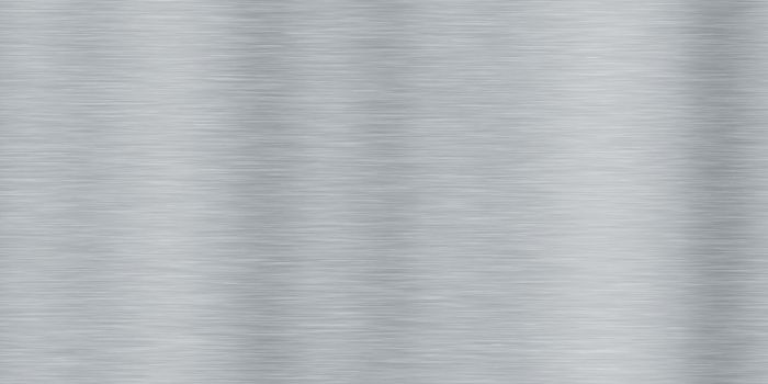 Aluminum shiny polished seamless sheet textures. Stainless brushed metal background material.