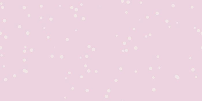 Light Pink Shambolic Bubbles Backgrounds. Seamless Artistic Random Dots Texture. Chaotic Bright Dots Backdrop.