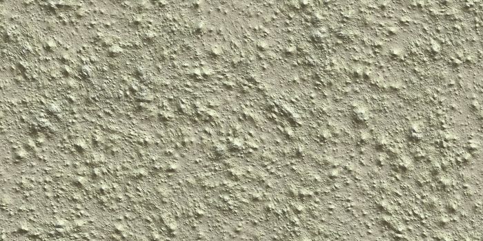 Seamless Spray Plaster Texture. Light Plastering White Wall Background. Decorative Building Exterior Backdrop.