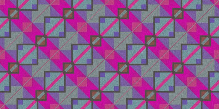 Blue Lilac Purple Seamless Modern Maya Pattern Background. Geometric Ethnic Ornament Texture. Aztec Decorative Backdrop.