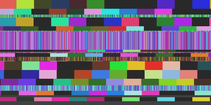 Television Display Noise Background.
