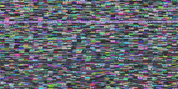 Television Screen Noise. Seamless Display Error Glitch Background.