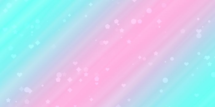 Blue Pink confetti glitter background. Brilliance glitter shapes backdrop.