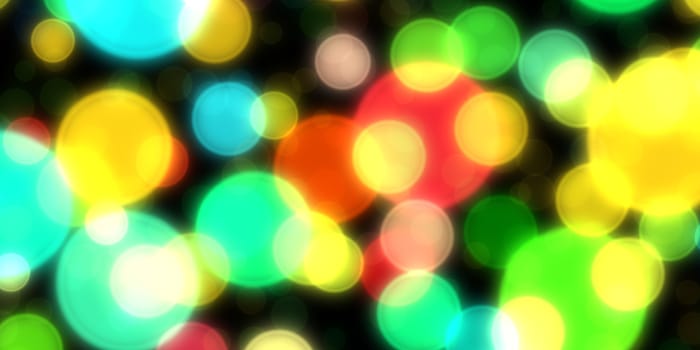 Colored Bokeh Background. Shine Blurred Texture. Glowing Glitter Backdrop.