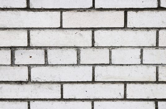 White bricks building facade texture.