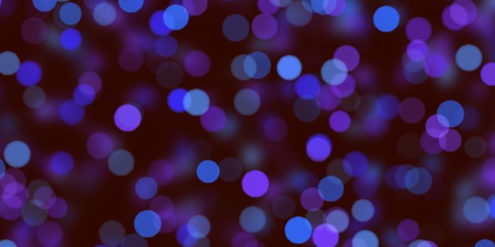 Lilac Blue Bokeh Background. Shine Blurred Texture. Glowing Glitter Backdrop.