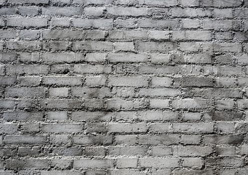 Texture of gray color brick wall