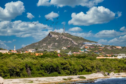 Mountaintop Industry in Curacao Nature