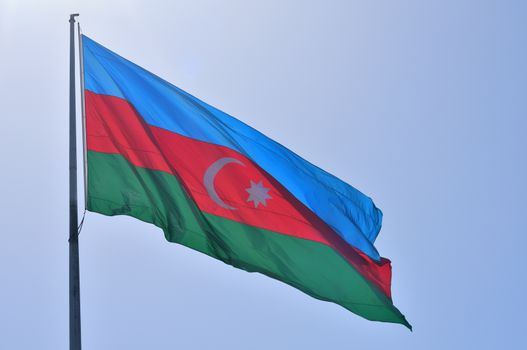 The flag was approved on November 9,1918 as the national flag of the Azerbaijan Democratic Republic,which existed until 1920.This year marks the 100th anniversary of Azerbaijan`s independence under this flag 
