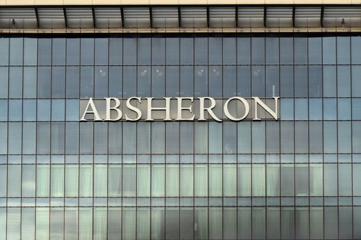 15-10-2018 Baku.Azerbaijan.Hotel Absheron Marriott located on the shores of the Caspian Sea.