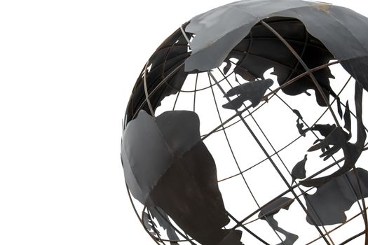 worldwide or global business in contemporary modern style