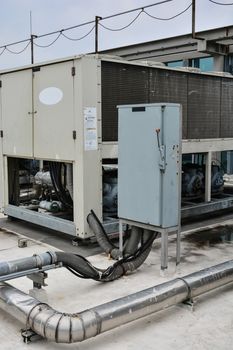 Plumbing for HVAC Air Conditioner