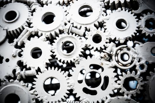 Equipment Metal background