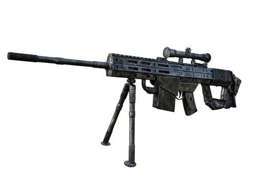 M16 gun model coppy