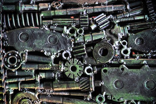 Equipment Metal background