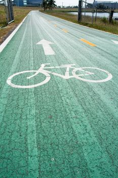Green bike lanes Healthy Lifestyle