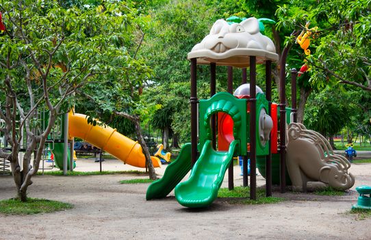 Children's playground at public park